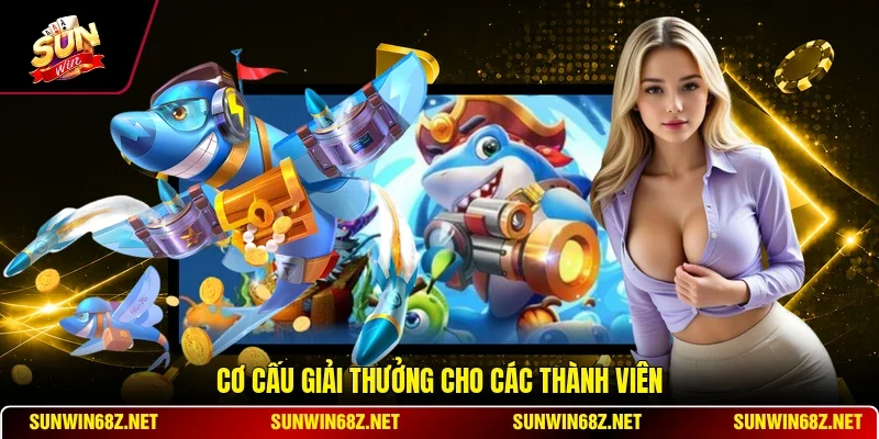 Cơ cấu giải thưởng cho các thành viên